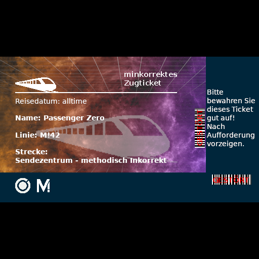 Thumbnail Badge Zugticket FREE